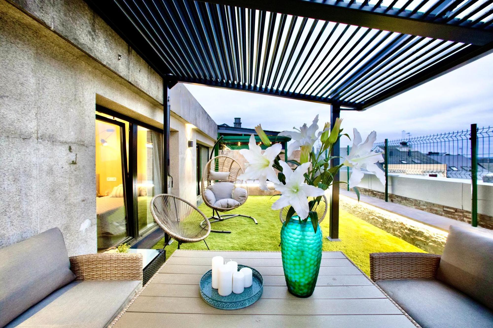 Lucus Skyline & Terrace Lugo Exterior foto
