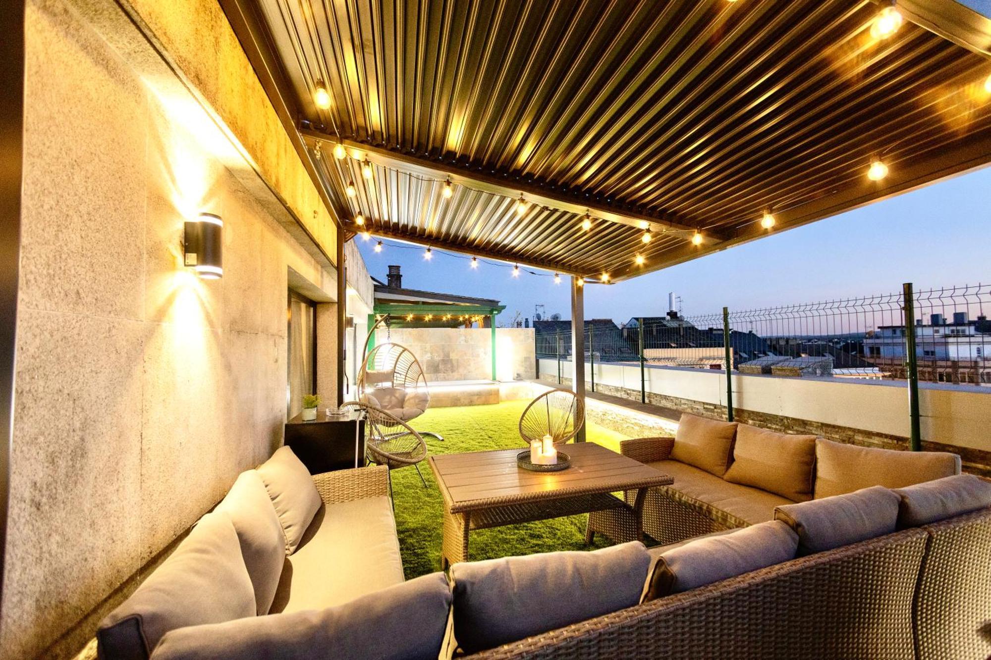 Lucus Skyline & Terrace Lugo Exterior foto