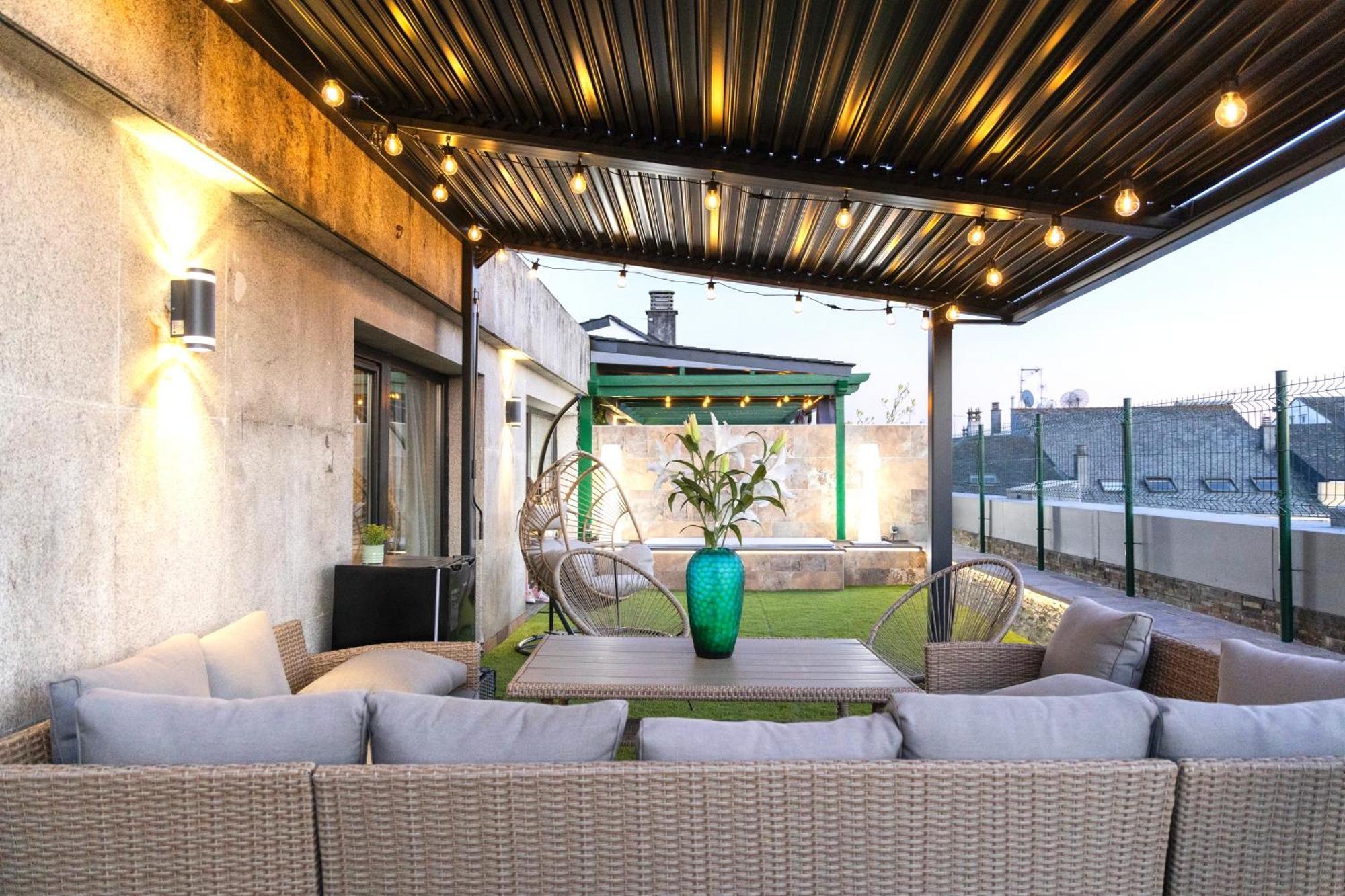 Lucus Skyline & Terrace Lugo Exterior foto