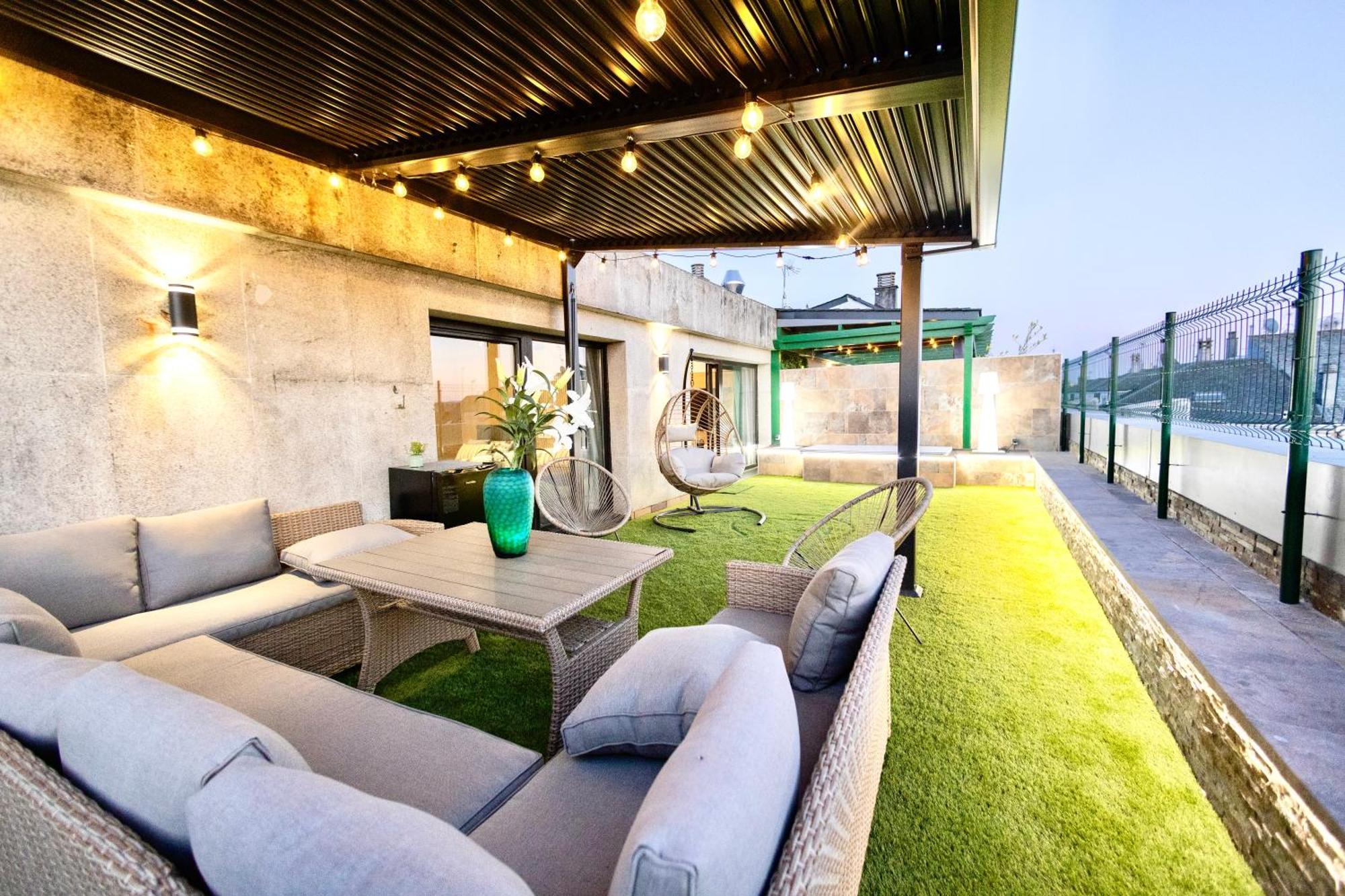 Lucus Skyline & Terrace Lugo Exterior foto